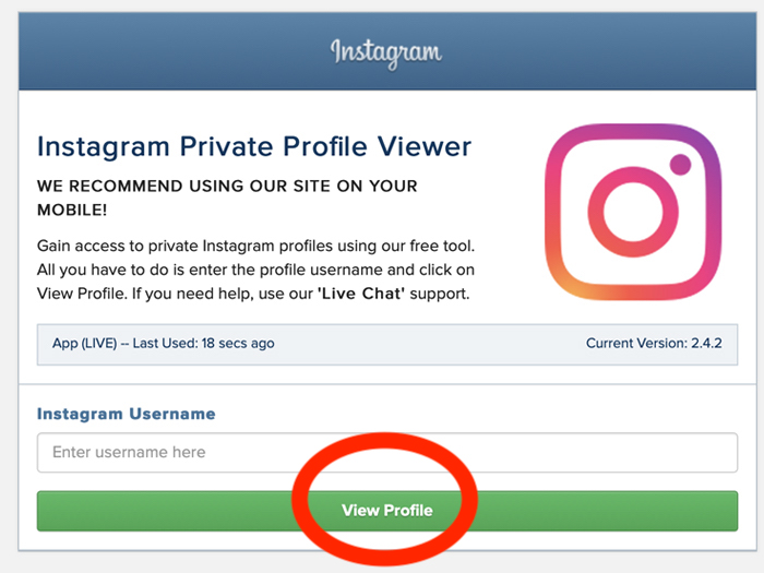 instagram private viewer