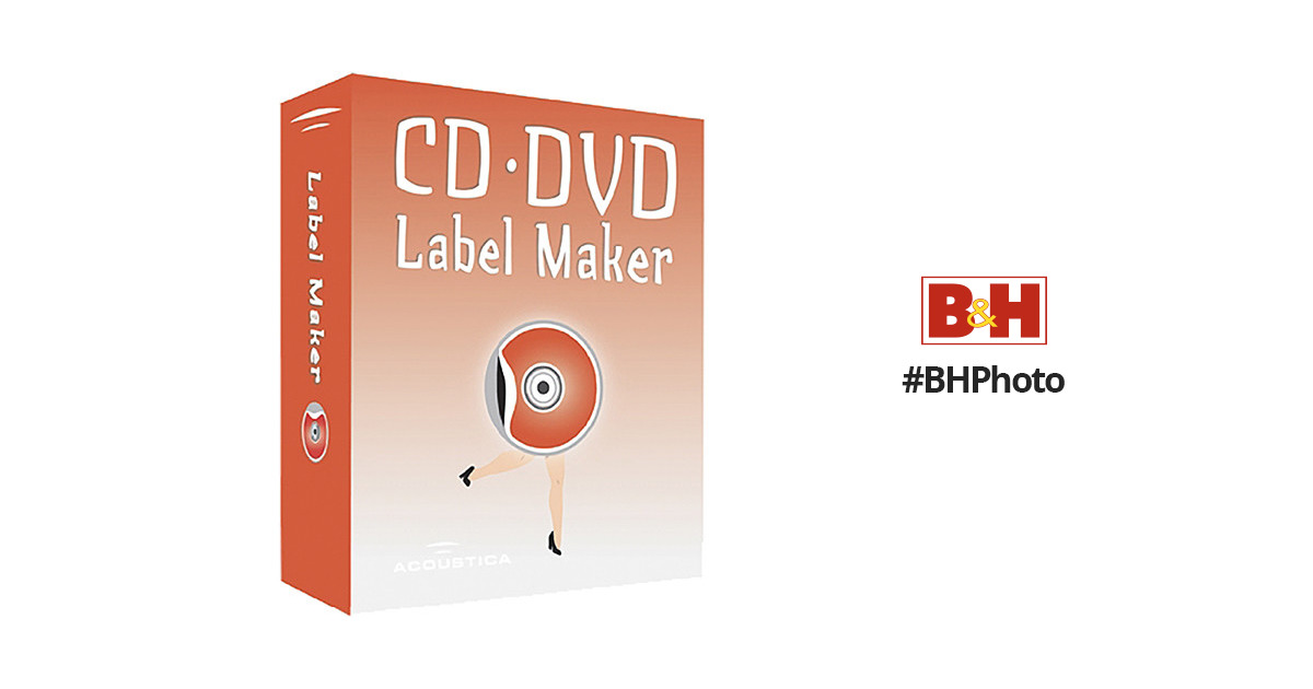 cd dvd label maker